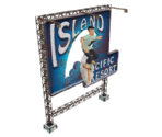 Sign - Let's Go Island: Lost On the Island of Tropics