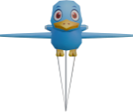 Bird Glider - Bomb It Kart Racer