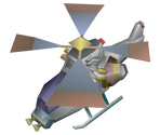 Shinra Helicopter - Final Fantasy VII