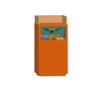 Krusty Burger Trash Can - The Simpsons Game