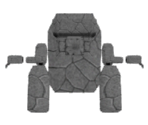 Rocklon (Beaclon/Golem) - Monster Rancher 2