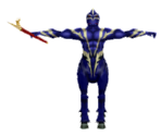 Blue Thunder (Centaur/???) - Monster Rancher 2