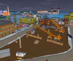 Shadow of the Colossal Donut - The Simpsons Game