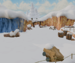 Tigger's Dream - Snowy Hillside - Piglet's Big Game