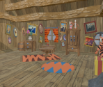 Tigger's Dream - Tigger's House Interior - Piglet's Big Game