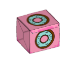 Pink Donut Box - The Simpsons Game