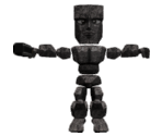 Pebbly (Wracky/Golem) - Monster Rancher 2