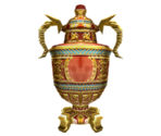 Gold Lidded Urn - Monster Rancher 2