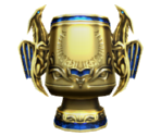 Gold Wing Handle Cup - Monster Rancher 2