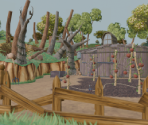 Rabbit's Dream - Vegetable Garden - Piglet's Big Game