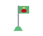 Co-op Finish Flag - Pikuniku
