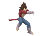 Vegeta (second form) Super Saiyan 4 - Dragon Ball Z: Budokai Tenkaichi 3