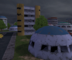 City Ruins (Night) - Dragon Ball Z: Budokai Tenkaichi 3