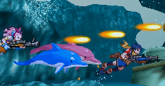 Dolphin Blue - Arcade - The Models Resource