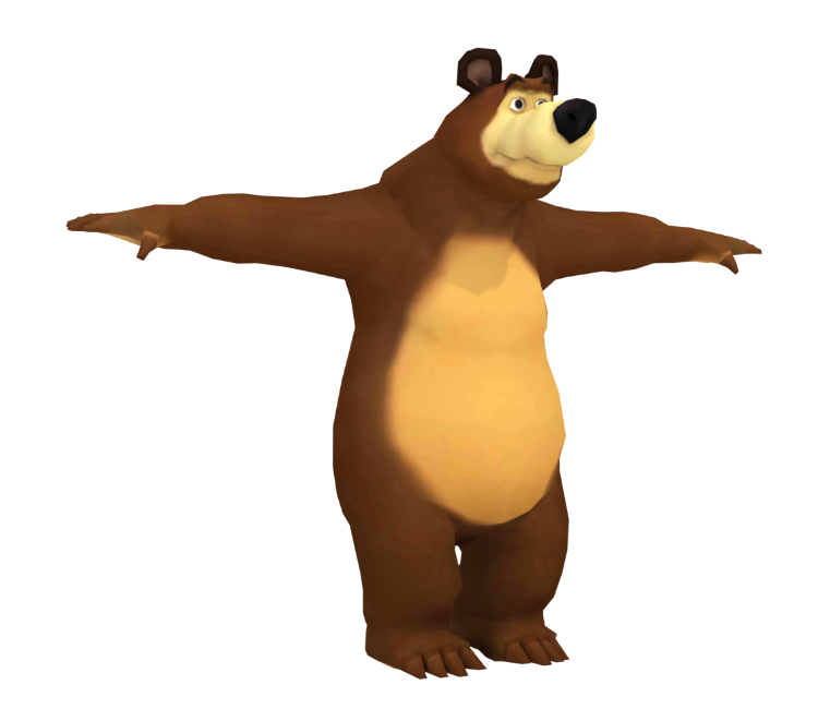 Preview in Browser - Masha and the Bear: Playing with the Ball