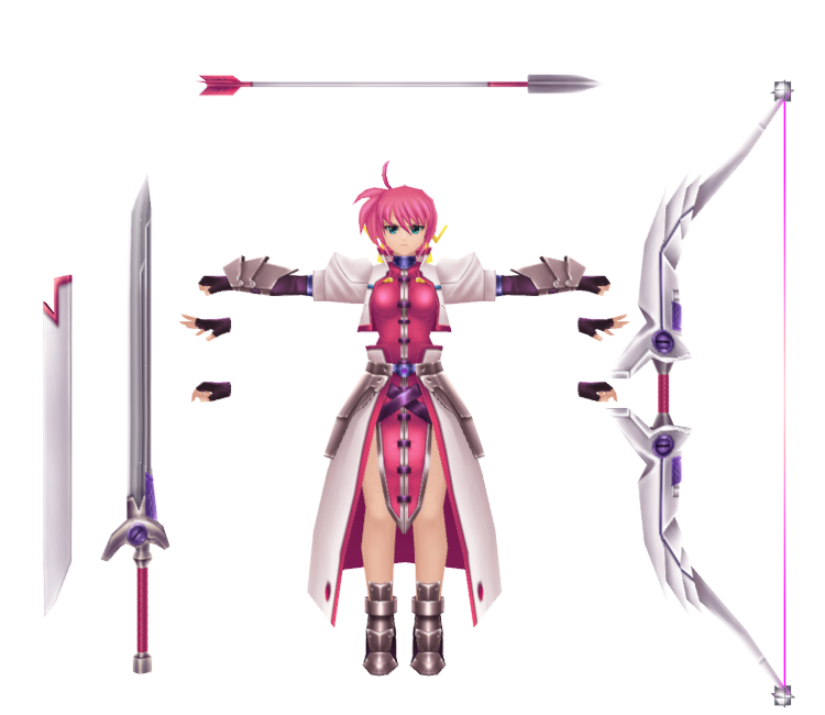 Preview in Browser - Mahou Shoujo Lyrical Nanoha A's Portable: -The Gears of Destiny- (JPN)