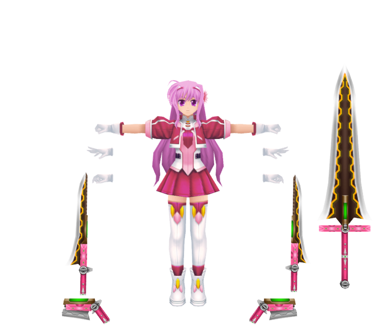 Preview in Browser - Mahou Shoujo Lyrical Nanoha A's Portable: -The Gears of Destiny- (JPN)