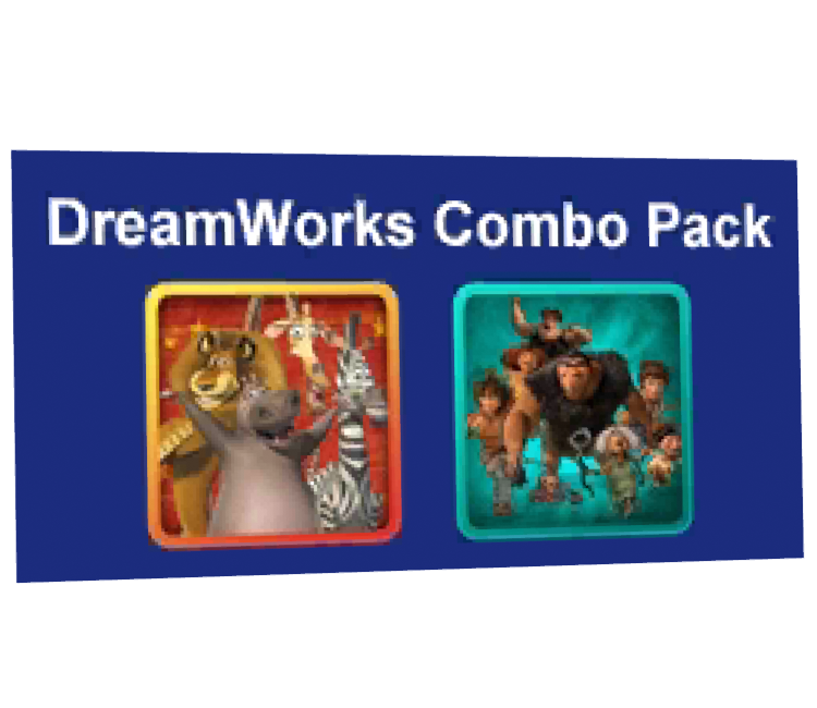 Preview in Browser - Madagascar 3: Europe's Most Wanted + The Croods: Prehistoric Party Combo Pack
