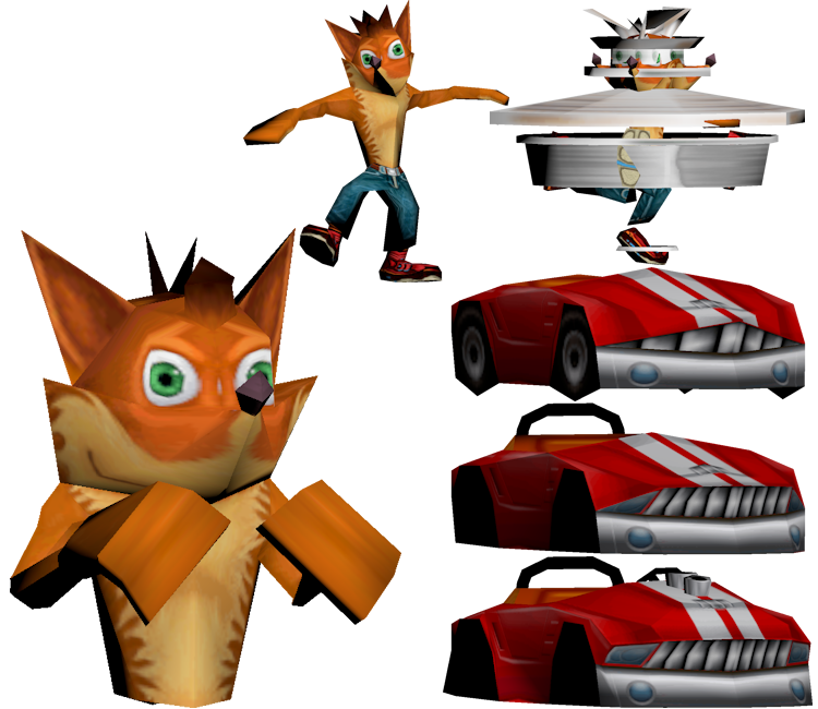 Preview in Browser - Crash Bandicoot Nitro Kart 3D