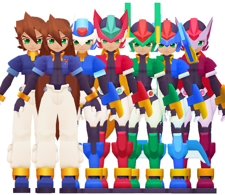 Preview in Browser - Mega Man ZX Customs