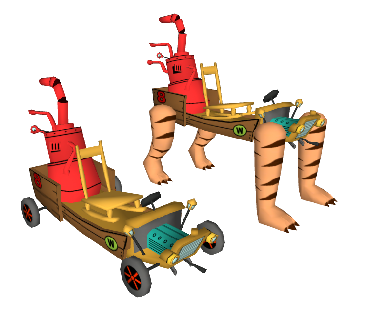 Preview in Browser - Wacky Races