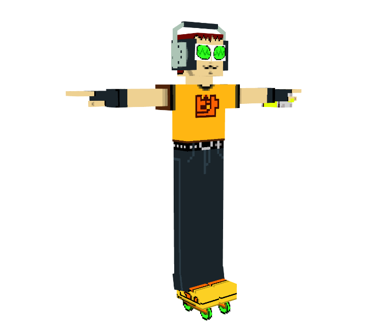 Download ZIP Archive - Jet Set Radio Customs