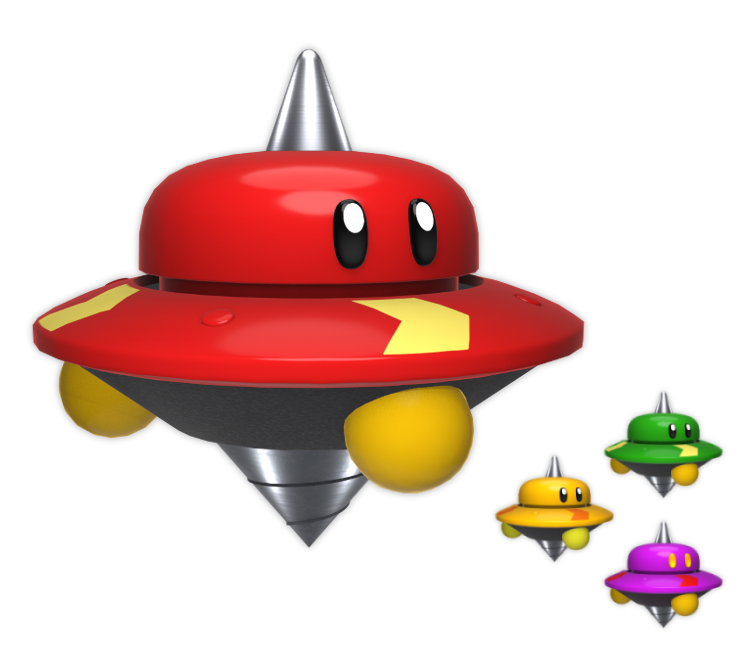 Spiky Topman - Mario Customs - Custom / Edited - The Models Resource