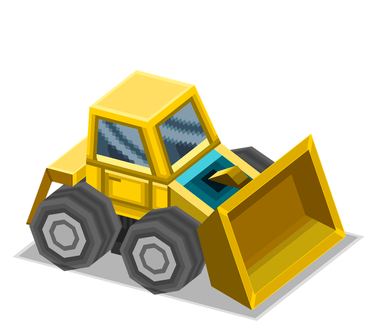 Bulldozer - Pokémon Black 2 / White 2 - DS / DSi - The Models Resource