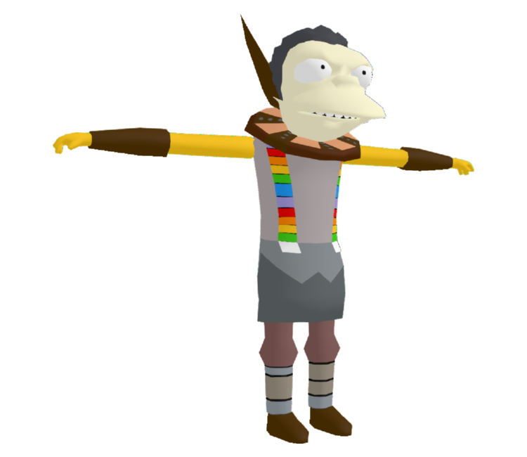 Preview in Browser - The Simpsons Game