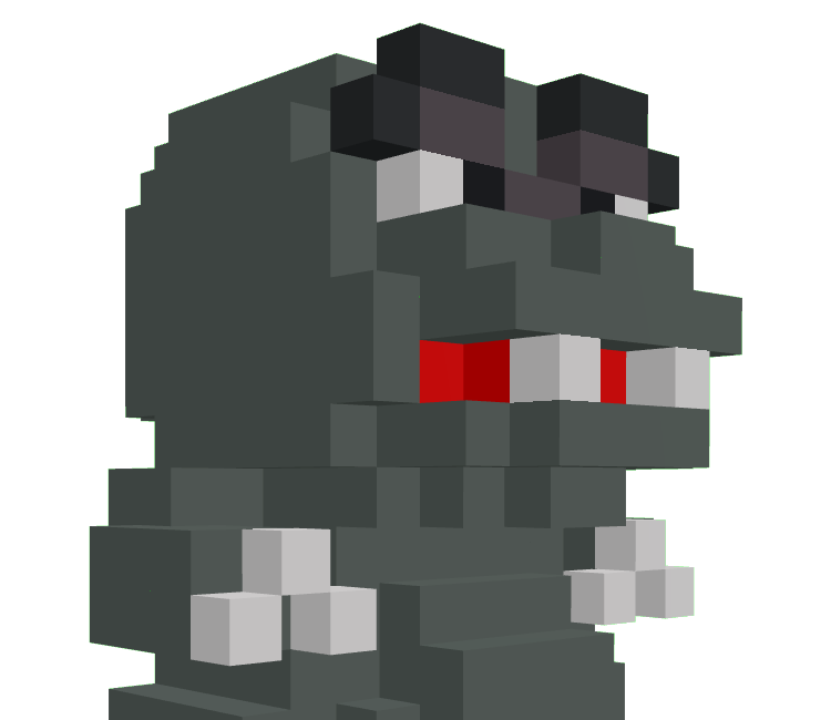 Preview in Browser - Godzilla Voxel Wars