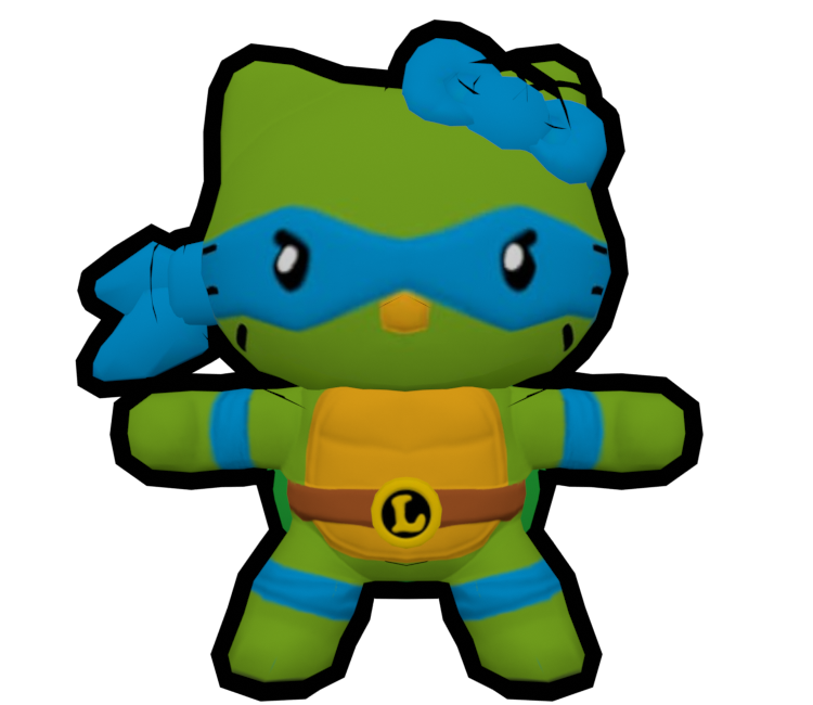 Preview in Browser - TMNT with Hello Kitty and Friends