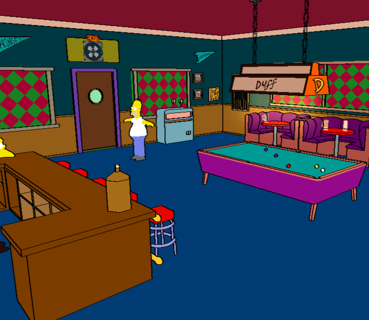 Preview in Browser - The Simpsons Game
