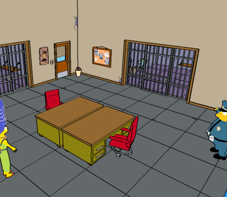 Preview in Browser - The Simpsons Game