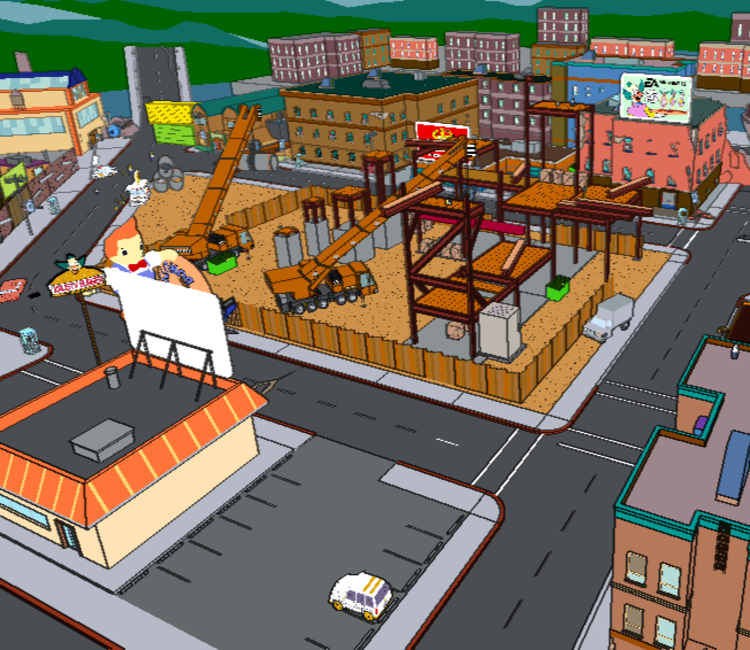 Preview in Browser - The Simpsons Game
