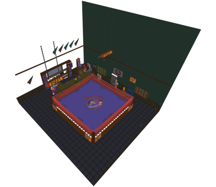 Preview in Browser - The Simpsons Wrestling