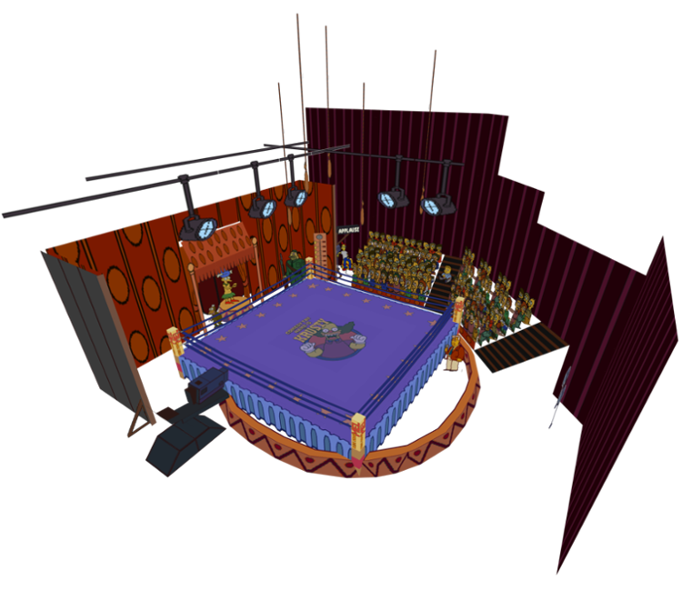 Preview in Browser - The Simpsons Wrestling