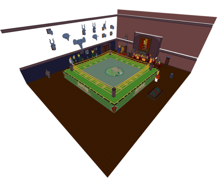 Preview in Browser - The Simpsons Wrestling