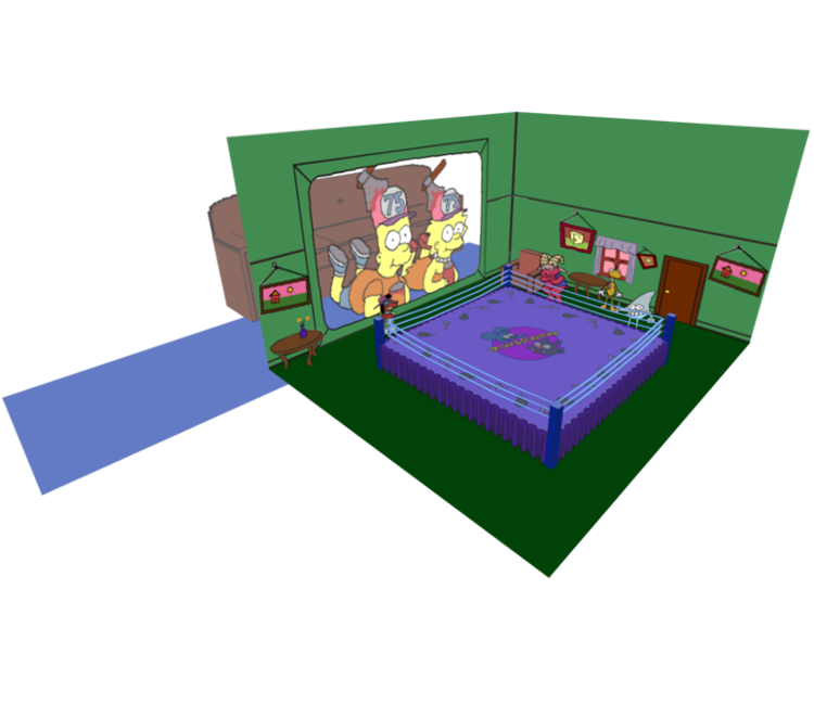 Preview in Browser - The Simpsons Wrestling