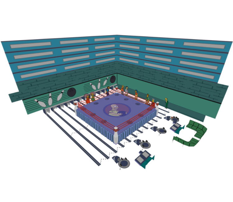 Preview in Browser - The Simpsons Wrestling