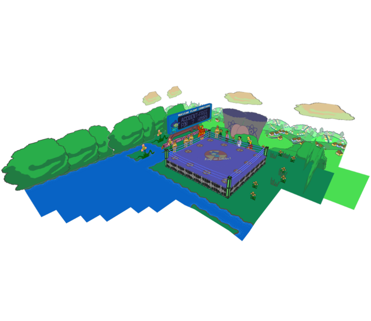 Preview in Browser - The Simpsons Wrestling