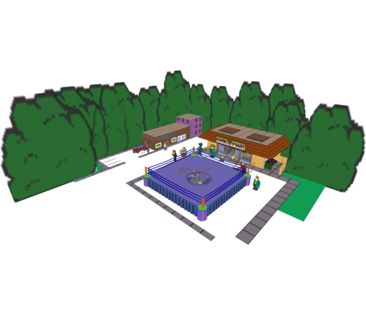 Preview in Browser - The Simpsons Wrestling