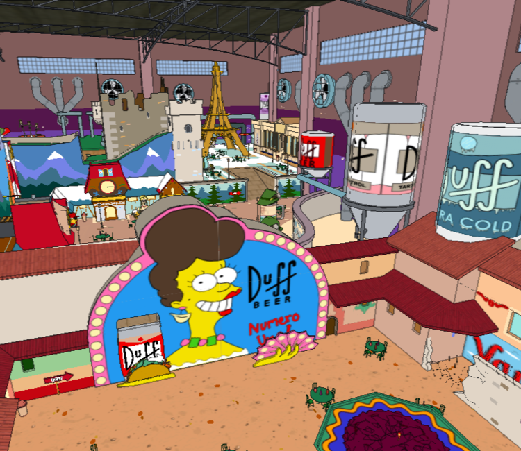 Preview in Browser - The Simpsons Game