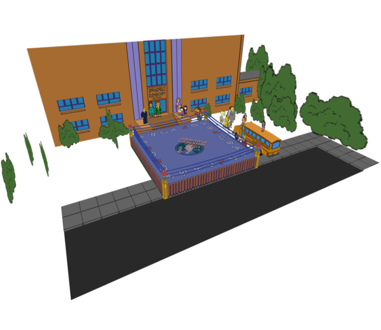 Preview in Browser - The Simpsons Wrestling