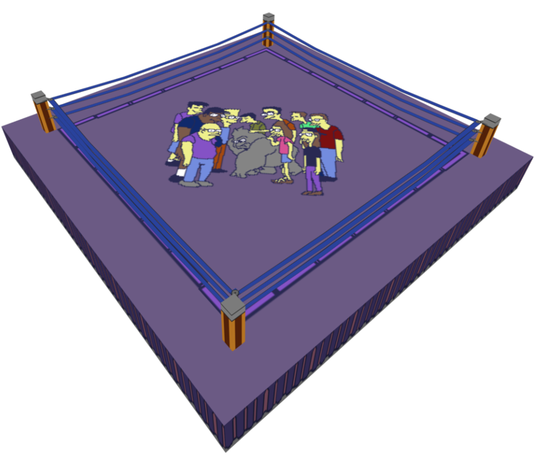 Preview in Browser - The Simpsons Wrestling