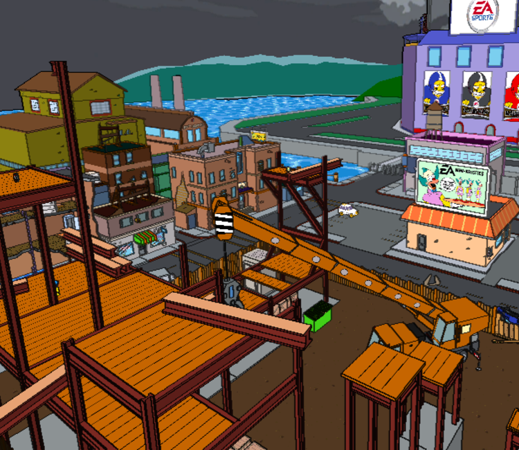 Preview in Browser - The Simpsons Game