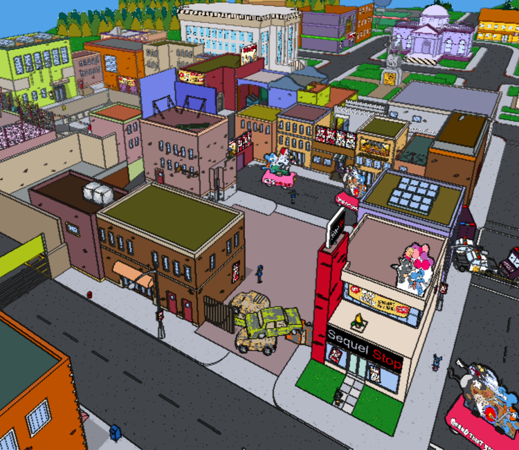 Preview in Browser - The Simpsons Game
